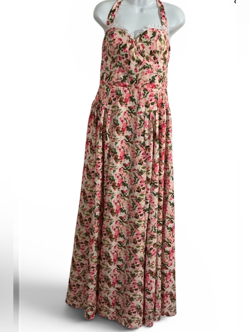 Fashion Nova spring wedding guess maxi dress floral - Picture 2 of 14